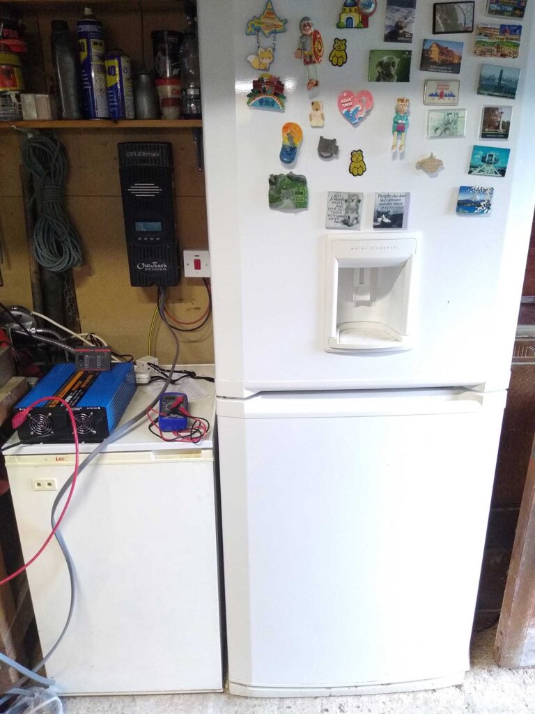 DIY Solar Freezer Backup