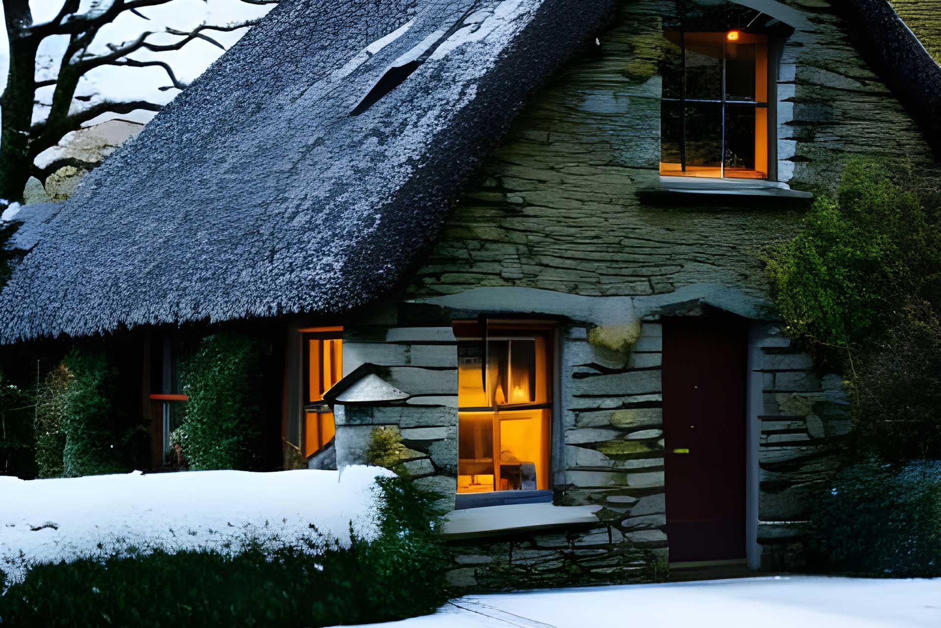 Cottage staying warm in winter: top 10 tips to lower your heating bills