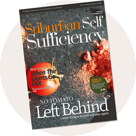 Suburban Self Sufficiency Magazine Trial Offer