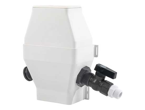 Rainwater diverter kit for downspout
